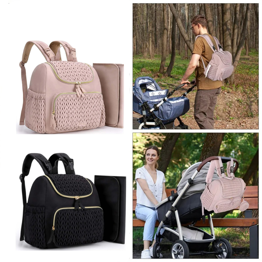 Diapering - Zaino fasciatoio grande capacità con motivo