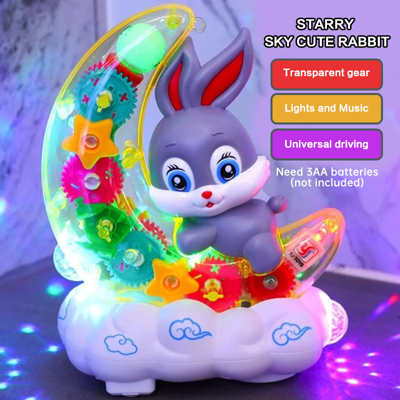 Baby Gear - Monopattino elettrico Moon Rabbit con ingranaggi