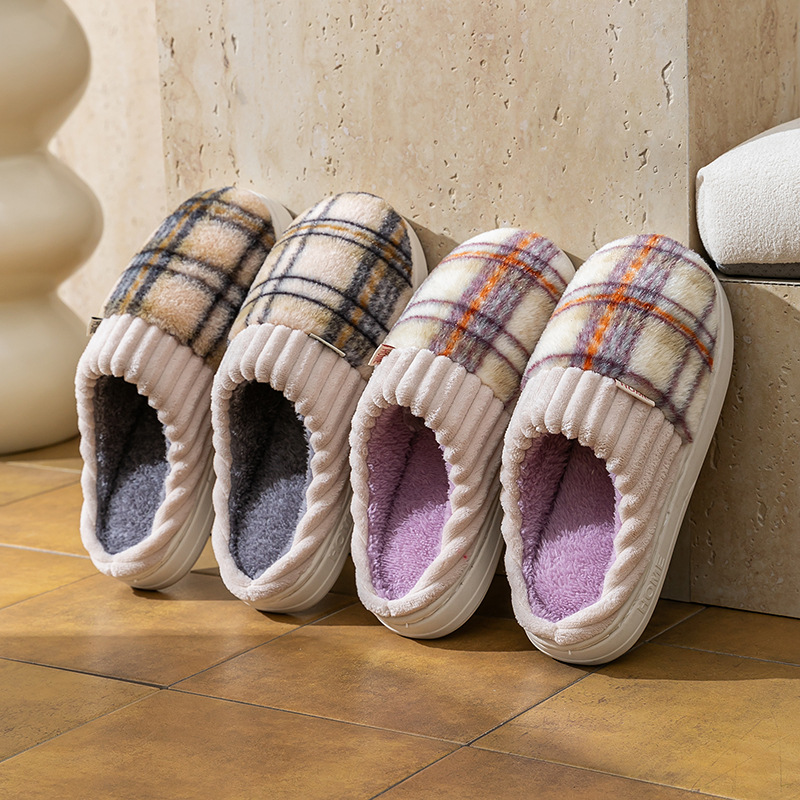 Maternity Wear - Pantofole da donna in peluche invernali,
