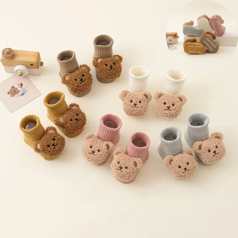 Unisex Baby Socks Non Slip - Calzino caldo per bambini giocattoli dolci