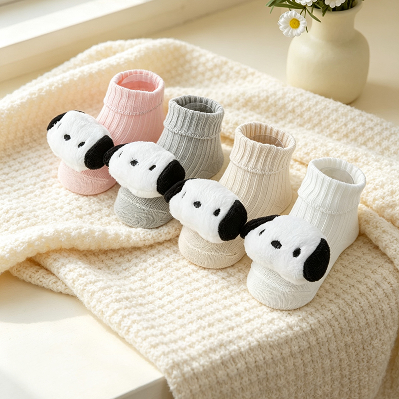Unisex Baby Socks Non Slip - 1 paio di calzini per bambini