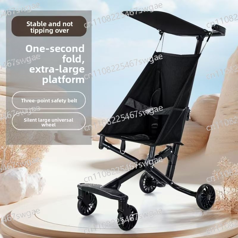 Lightweight Foldable Baby Stroller Compact - Passeggino Ultra Leggero Pieghevole per Bambini,