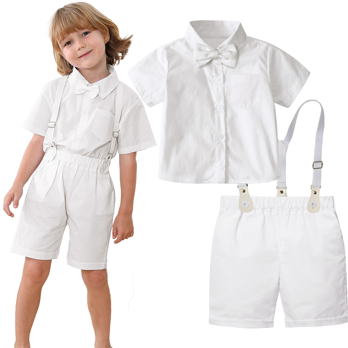 Baby Boy Suit Set Baptism - Completo da battesimo per ragazzi Completo