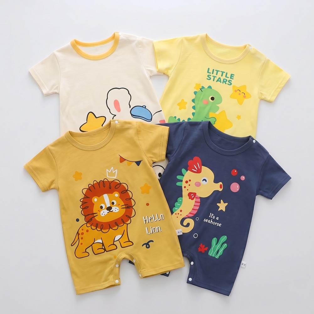Tutina Estiva Stampata per Neo - Baby Summer Linen Sleeveless Jumpsuit recensione e prezzo