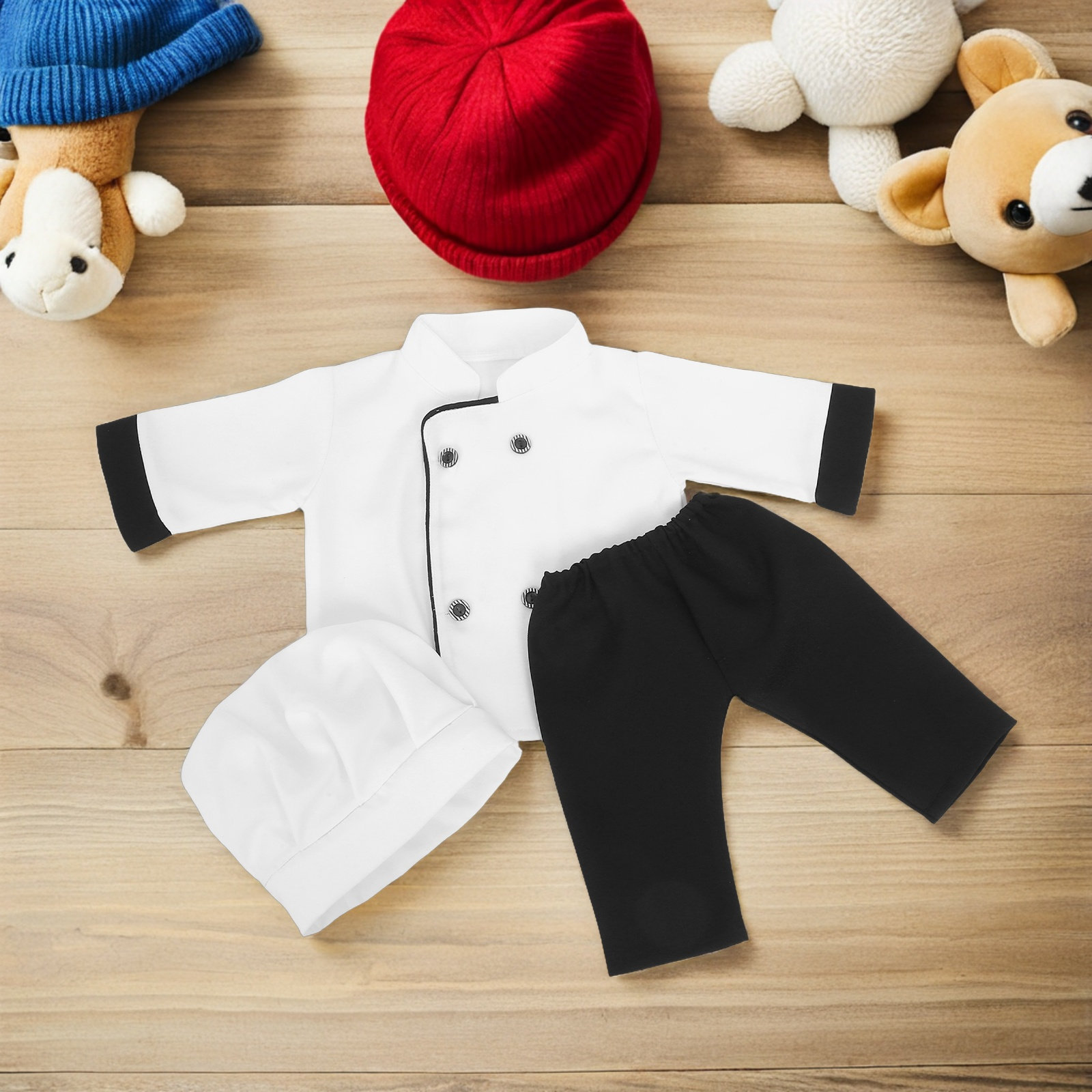 1 set di accessori per servizi - Infant Photography Props Outfit recensione e prezzo