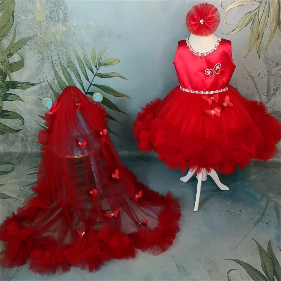 Abiti da ragazza di fiore ross - Toddler Girl Tulle Party Dress recensione e prezzo