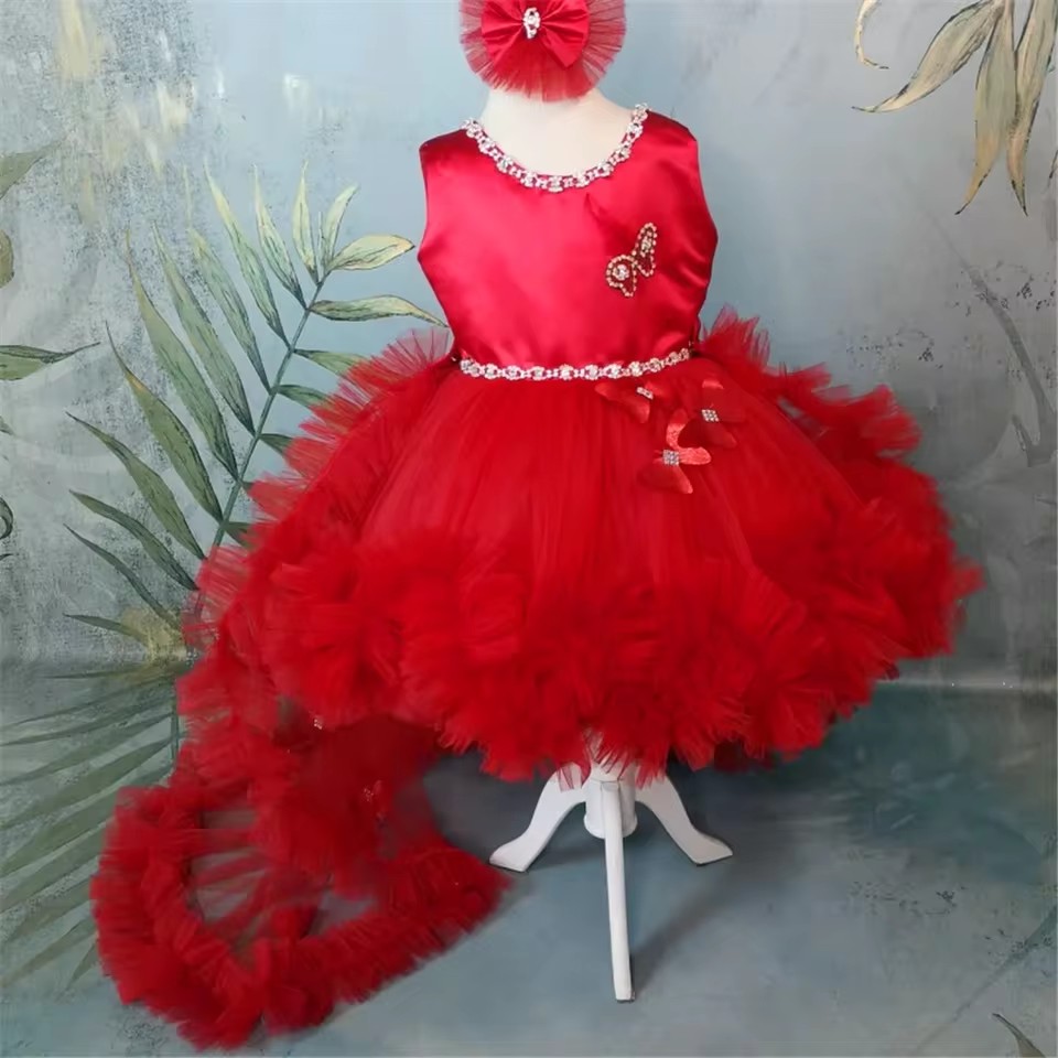 Abiti da ragazza di fiore ross - Toddler Girl Tulle Party Dress recensione e prezzo