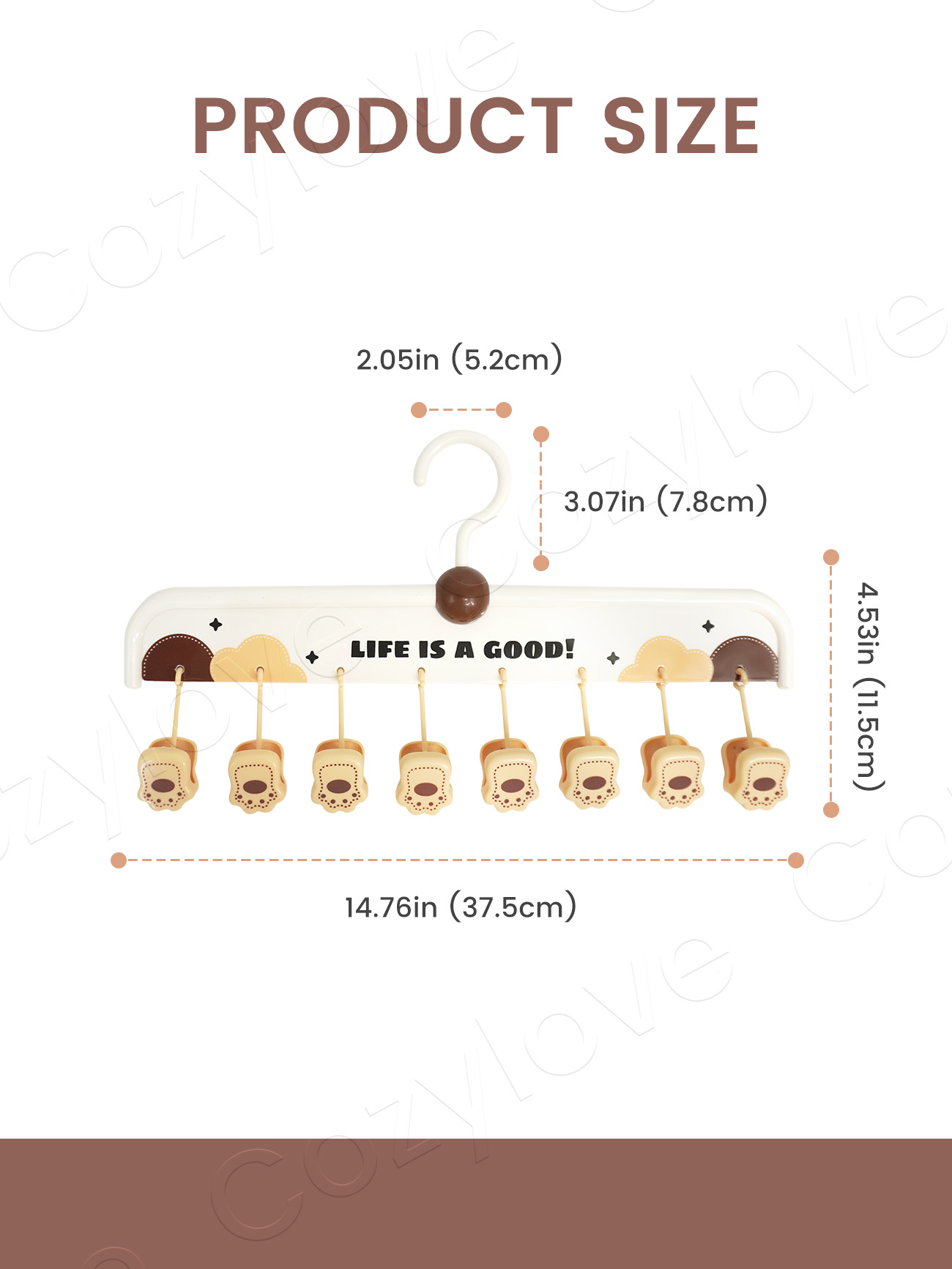 Grazioso Appendiabiti per Calz - Baby Clothes recensione e prezzo