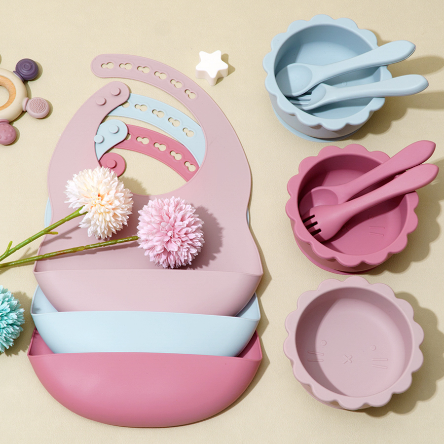 Set di stoviglie in Silicone p - Waterproof Baby Bibs Silicone recensione e prezzo