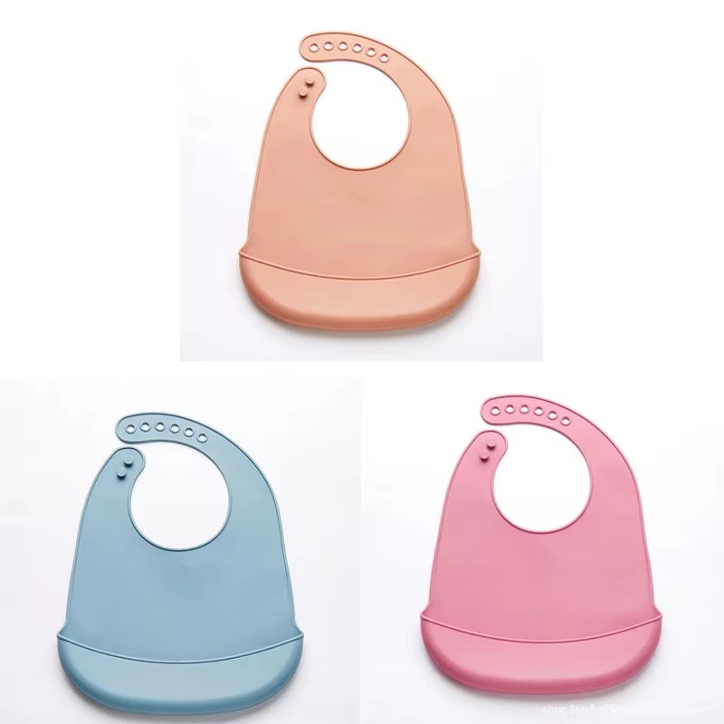 1/3 Pezzi Bavaglino Regolabile - Waterproof Baby Bibs Silicone recensione e prezzo