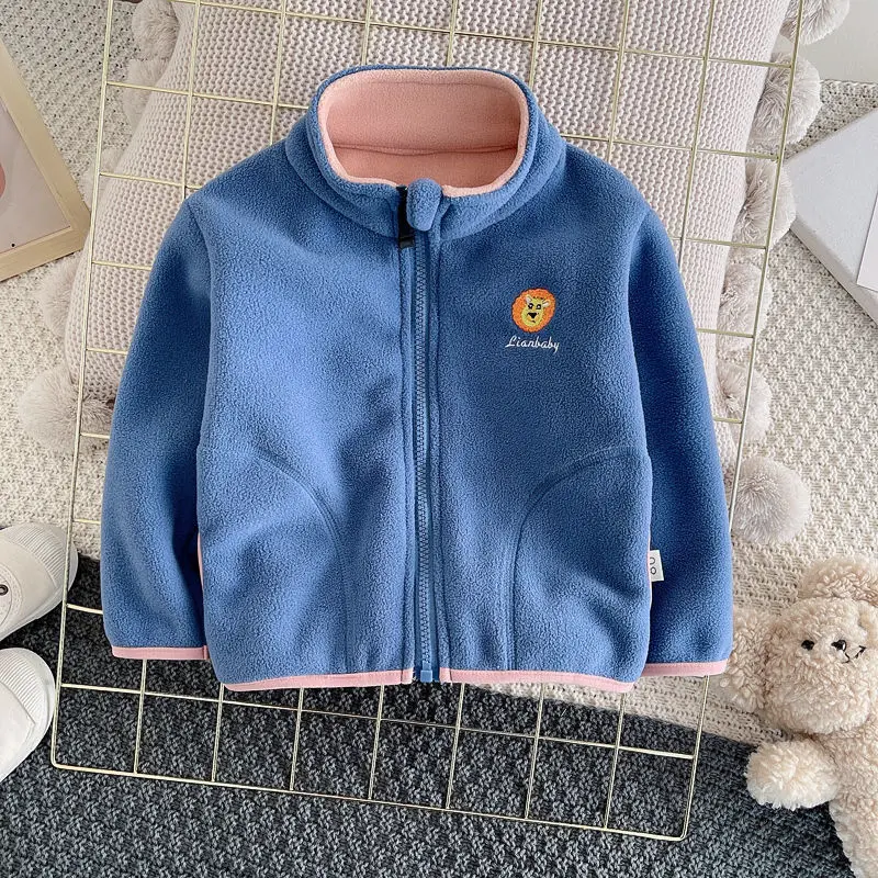 Nuovi bambini Ragazzi Ragazze  - Toddler Boy Winter Fleece Jacket recensione e prezzo