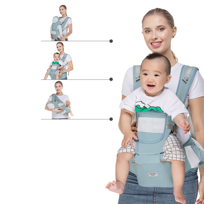 Marsupio con sgabello in vita  - Ergonomic Baby Carrier Newborn To Toddler recensione e prezzo