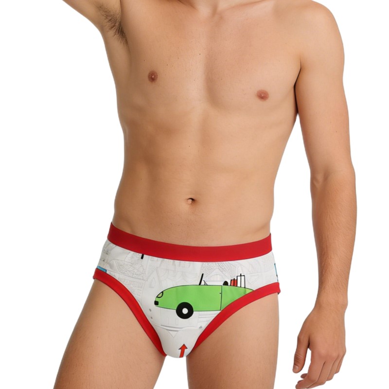 Slip da uomo con motivo a cart - Diapering recensione e prezzo