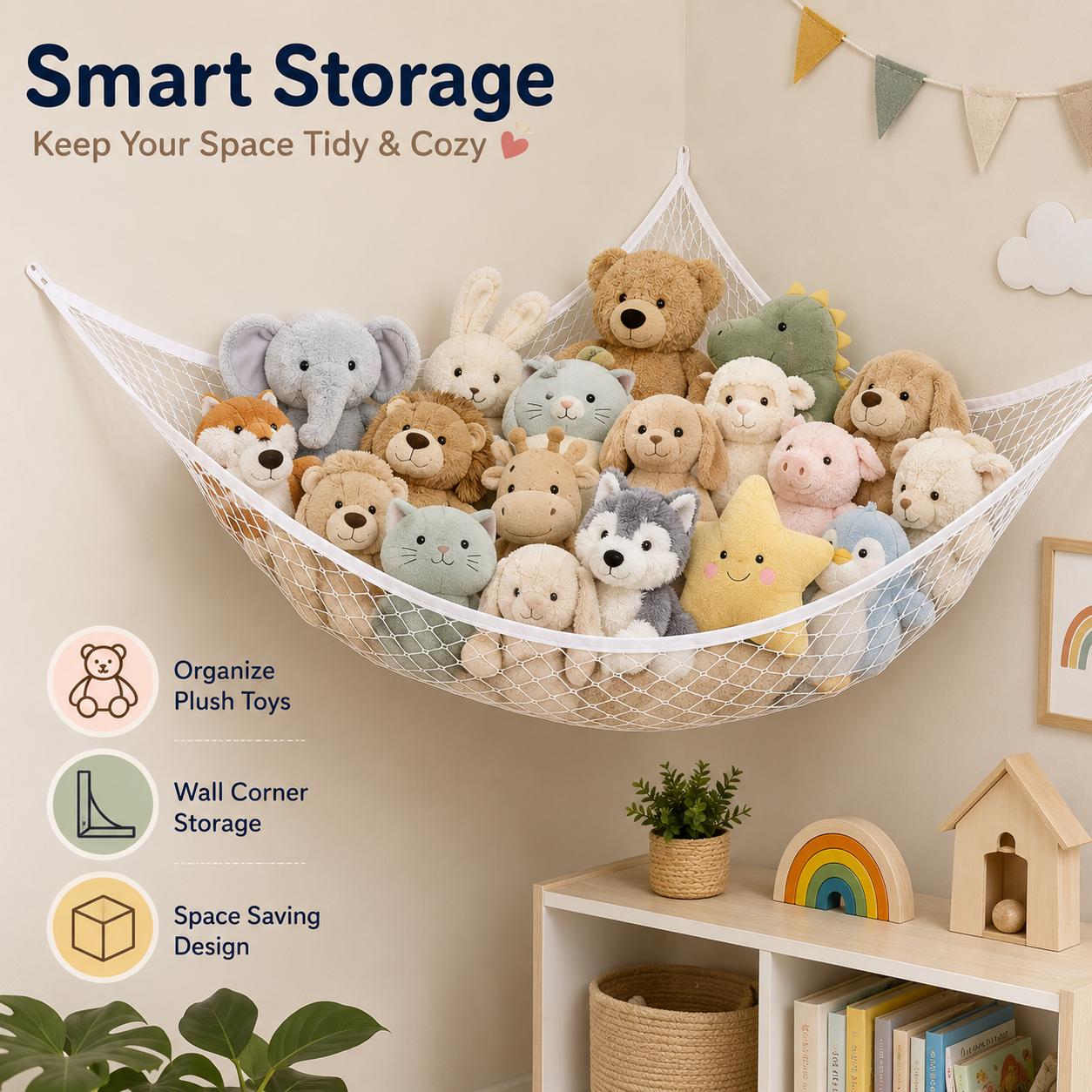 Amaca portaoggetti in rete per - Nursery recensione e prezzo