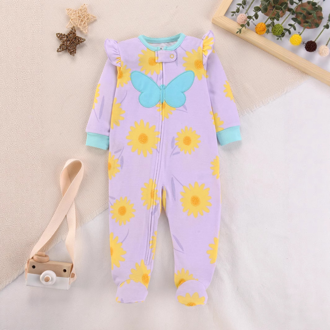 Tutina per Neonati in Puro Cot - Cotton Baby Onesies Zipper recensione e prezzo