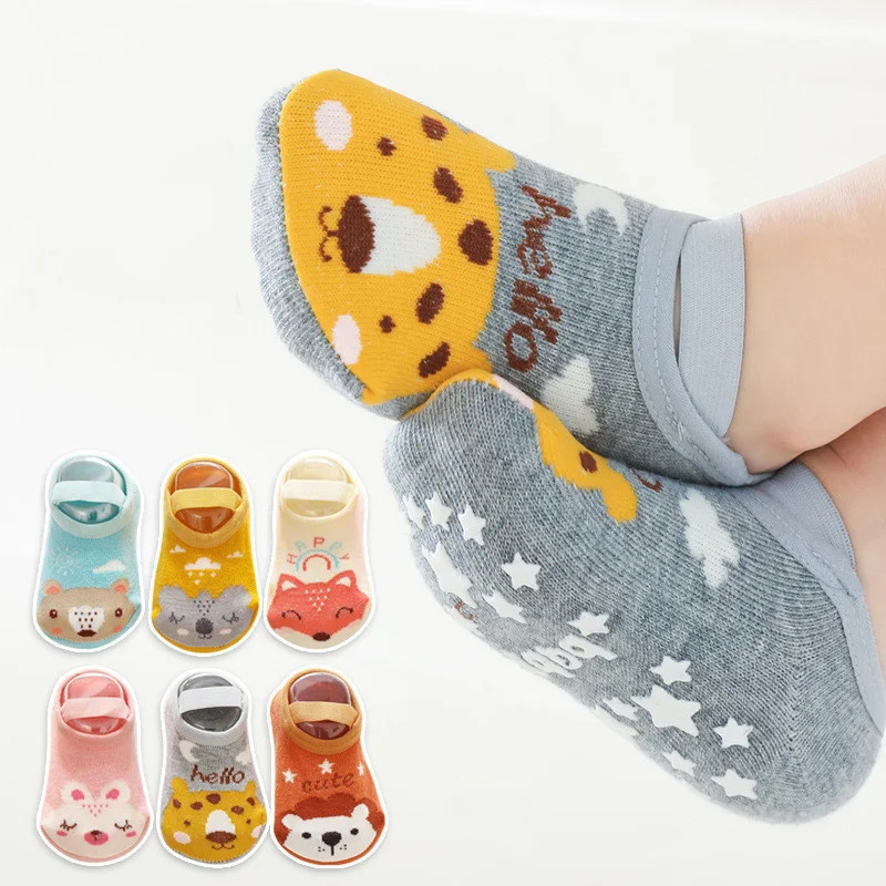 0-3 anni Neonate Ragazzi Calzi - Unisex Baby Socks Non Slip recensione e prezzo
