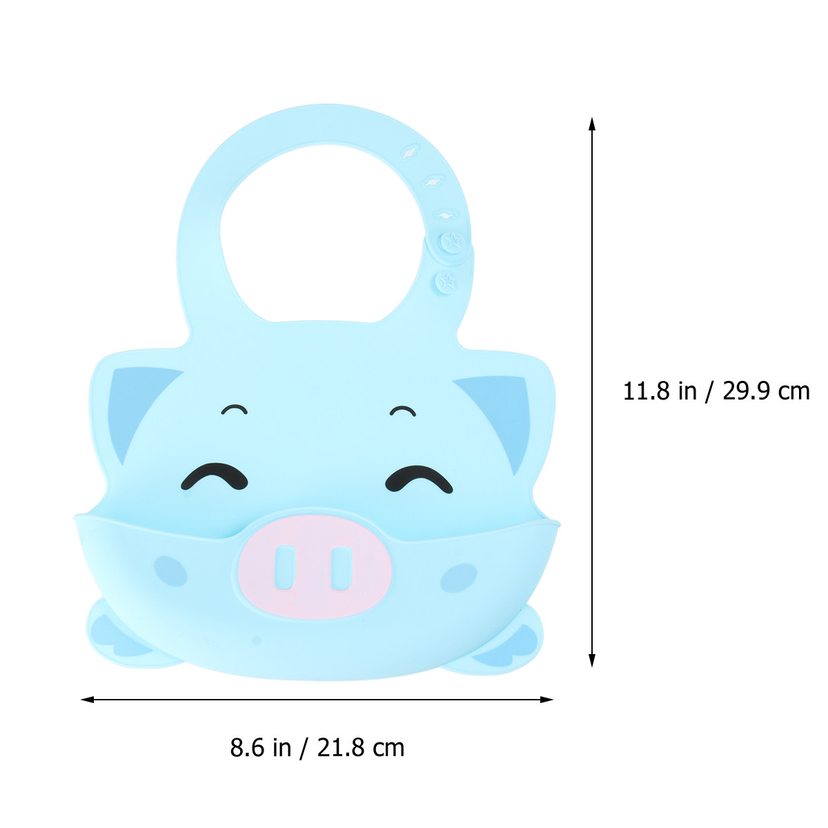 1 Pezzo Bavaglino in Silicone  - Waterproof Baby Bibs Silicone recensione e prezzo