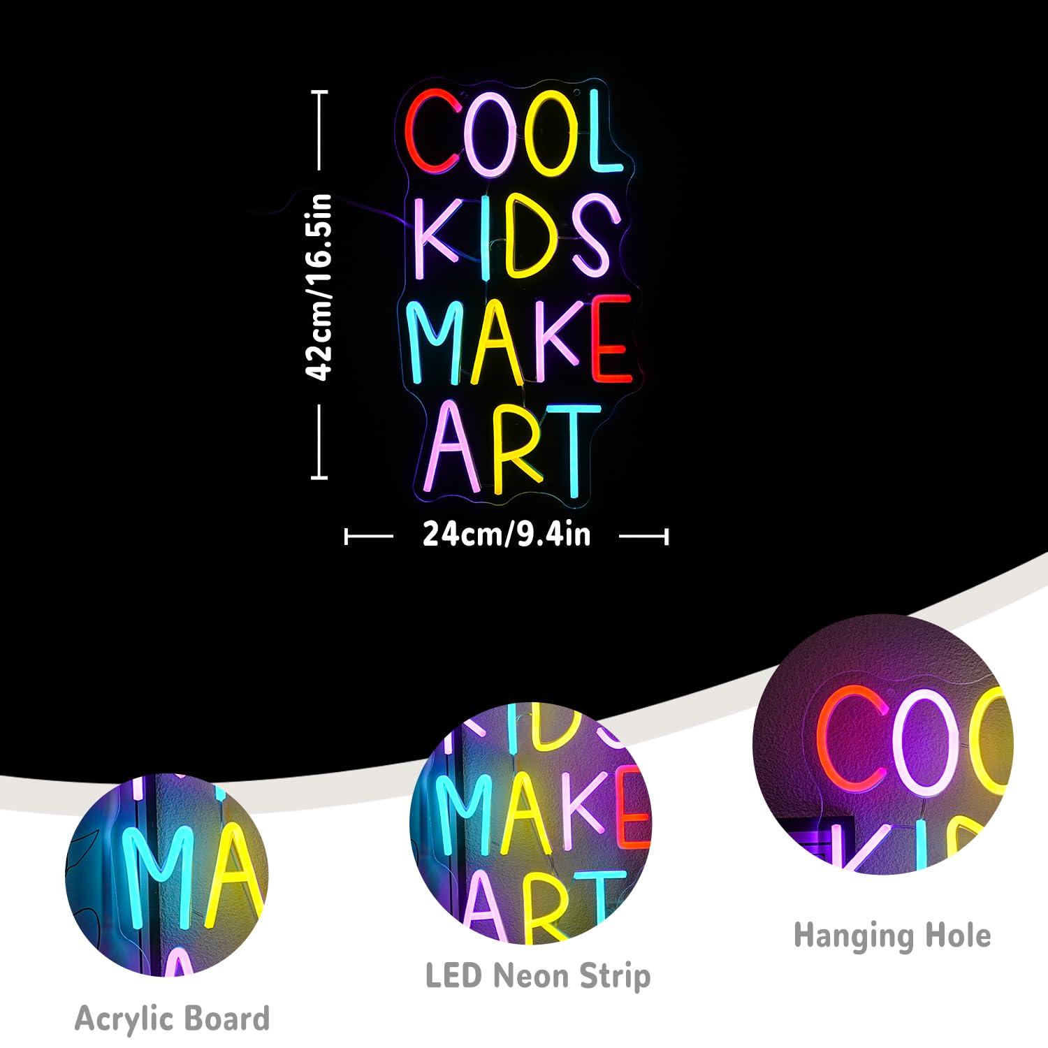 Insegna al Neon 'Cool Kids Mak - Nursery recensione e prezzo