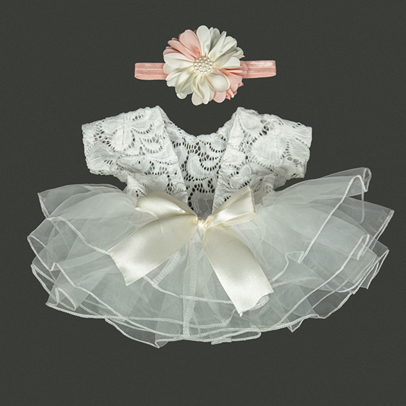 Gonna Bowknot in pizzo con pun - Infant Photography Props Outfit recensione e prezzo